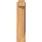 Ekena Millwork Traditional Block Smooth Outlooker, Western Red Cedar, 5 1/2"W x 12"D x 24"H OUT06X12X24TRA05SWR - alternate 3